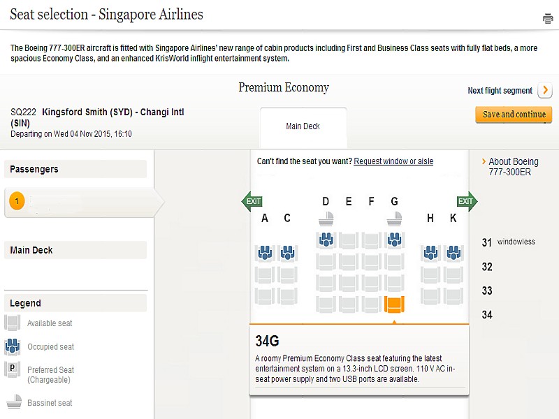 singapore airlines premium economy 1