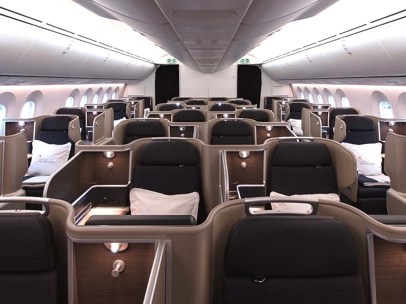 qantas 787 seat cabin 4