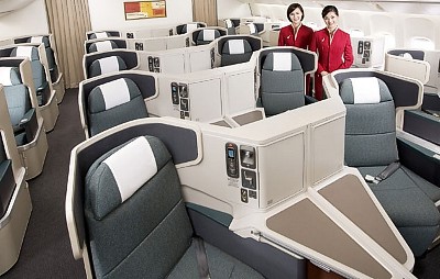 cathay pacific business class 777 300