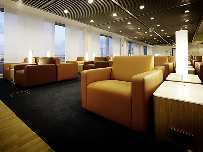 Lufthansa new lounge Frankfurt