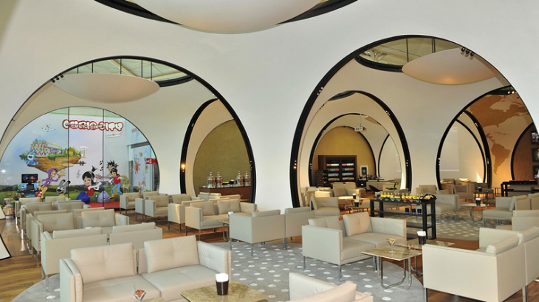 Turkish Airlines lounge Istanbul