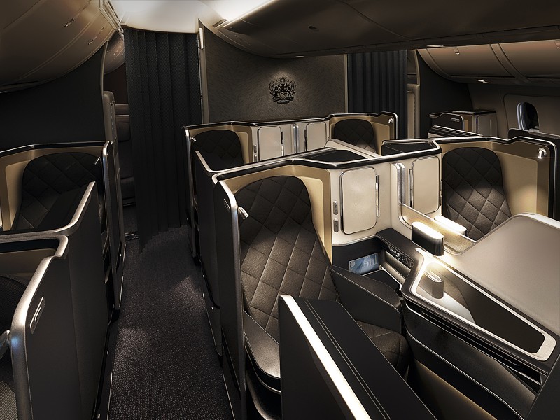 boeing 787 interior first class