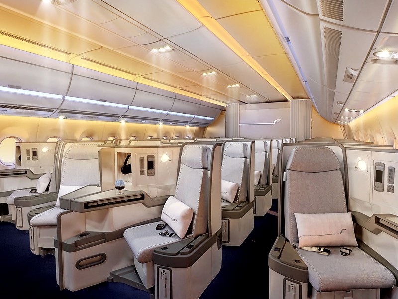 finnair a350 business class