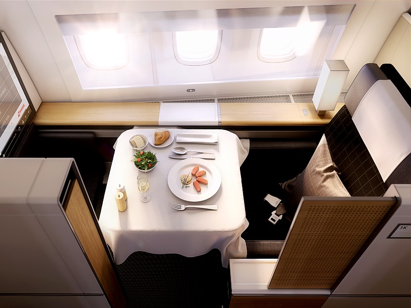 swiss boeing777 first business class Swiss First Class