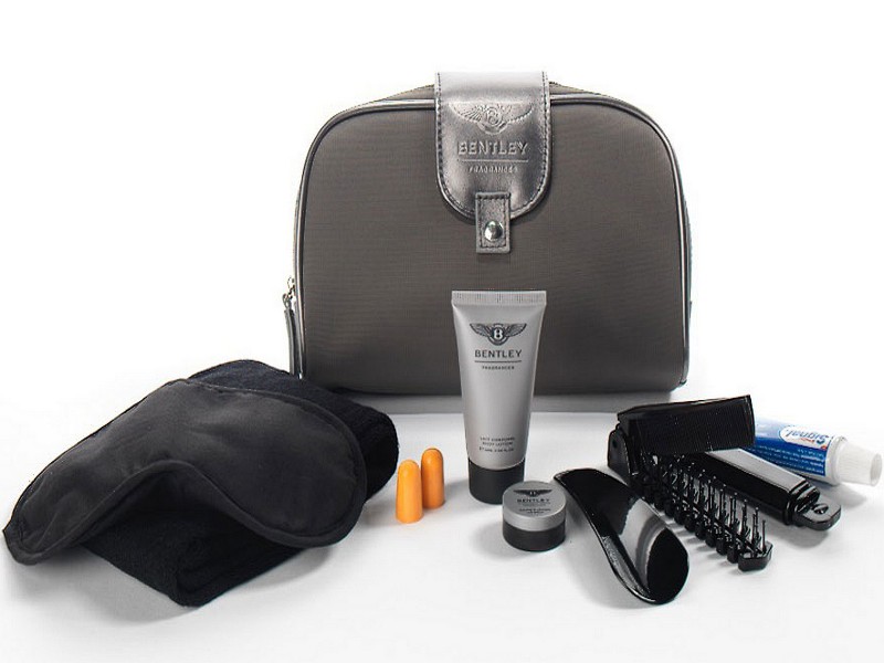 Bentley Jaguar amenity kits from Turkish Airlines