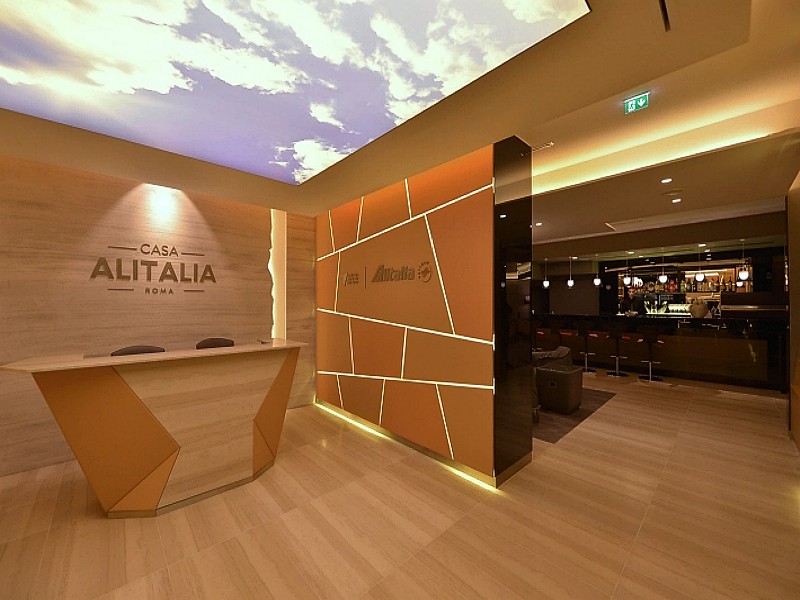 alitalia lounge rome milan 4