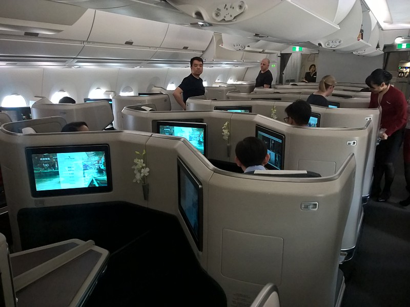 Trip Report Cathay Pacific A350 Business Class Hong Kong To