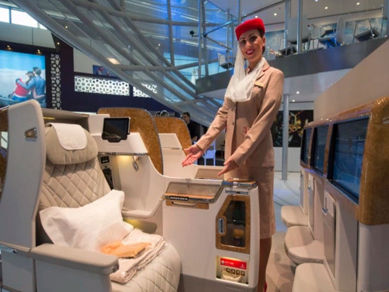 emirates business class seat