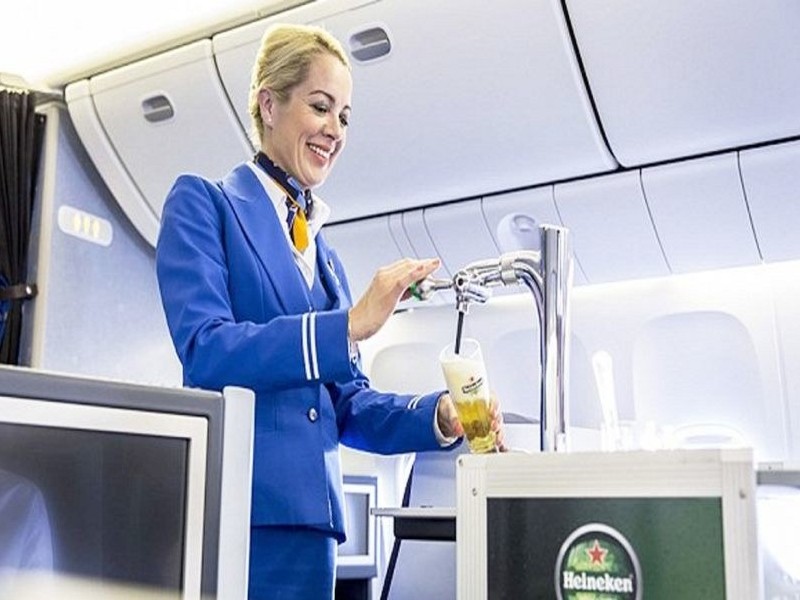 klm heineken beer 2