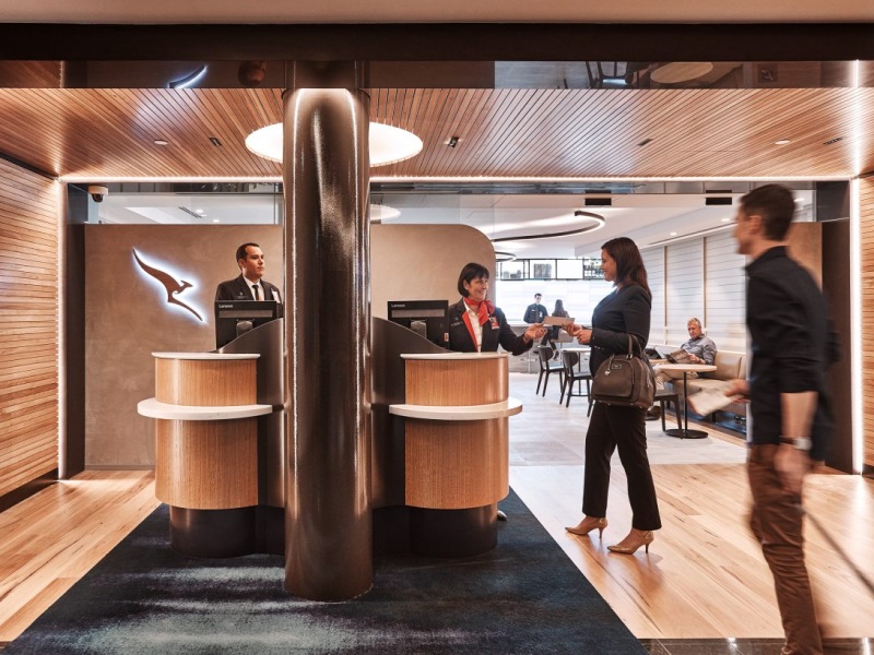 qantas brisbane international business lounge 3