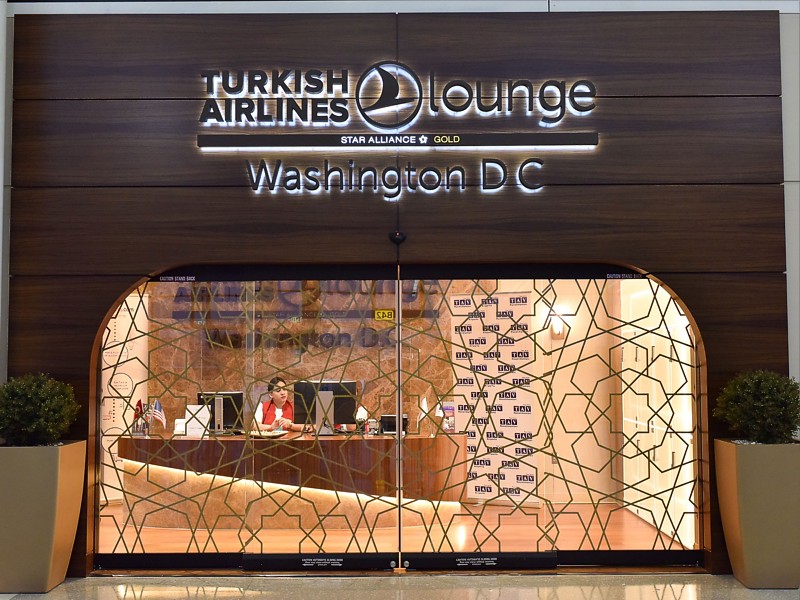 turkish airlines lounge washington