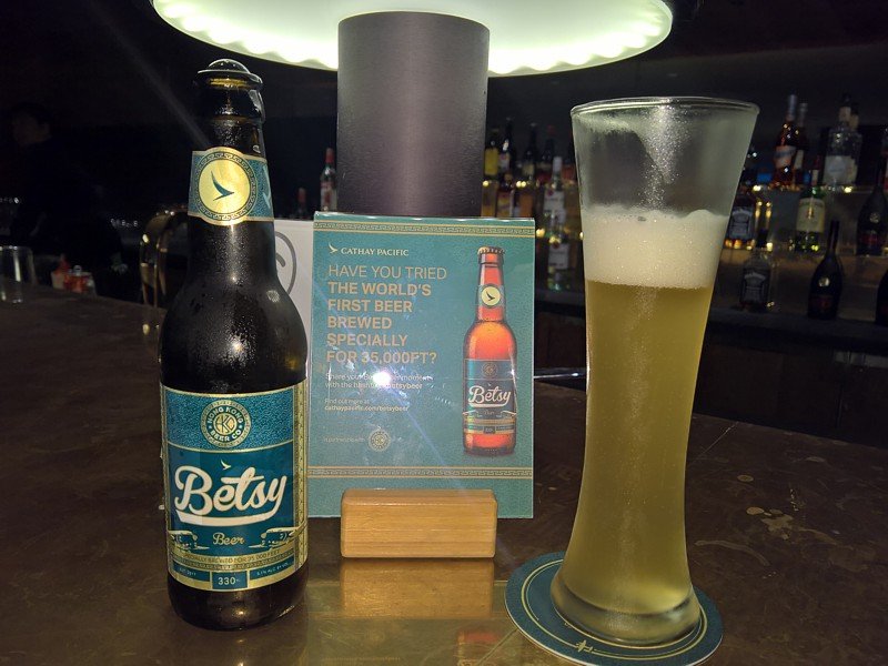 Cathay Pacific Betsy Beer