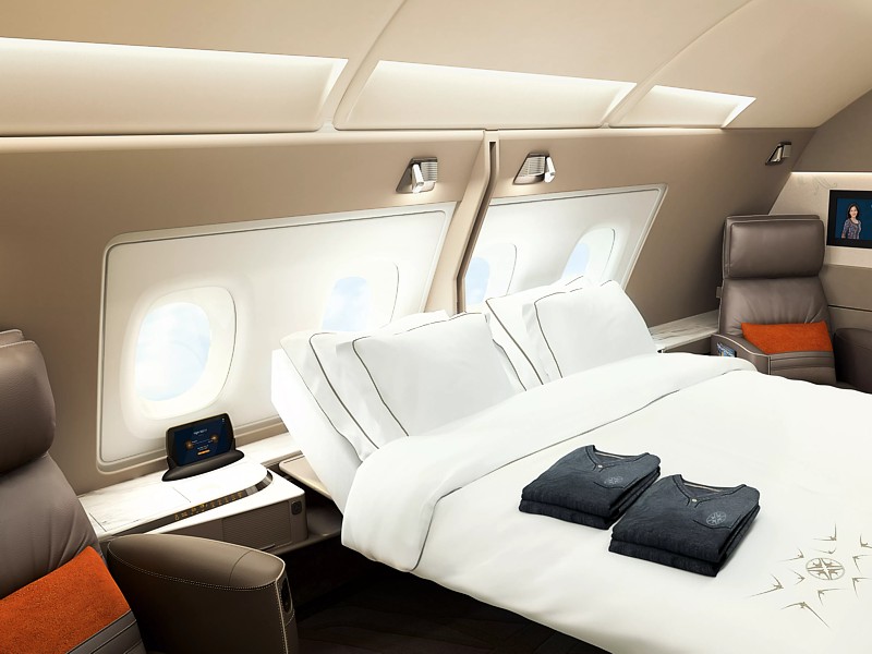 singapore airline a380 first class