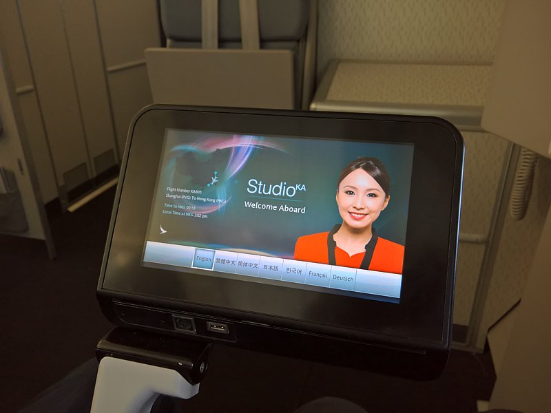 tripreport cathaydragon shanghai hongkong Cathay Dragon inflight