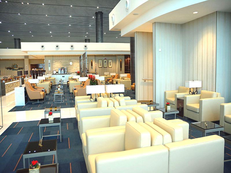 Emirates Lounge Rome 2