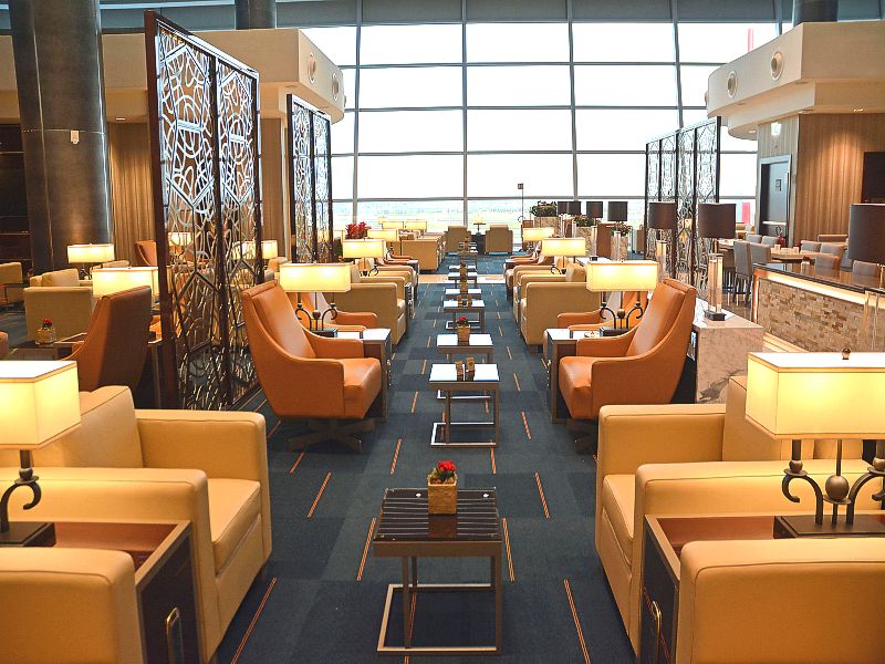 Emirates Lounge Rome