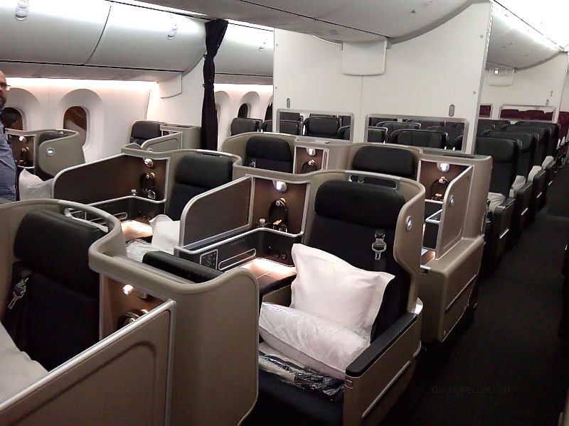 Qantas 787 Perth London Tripreport Economy Qantas 787 business