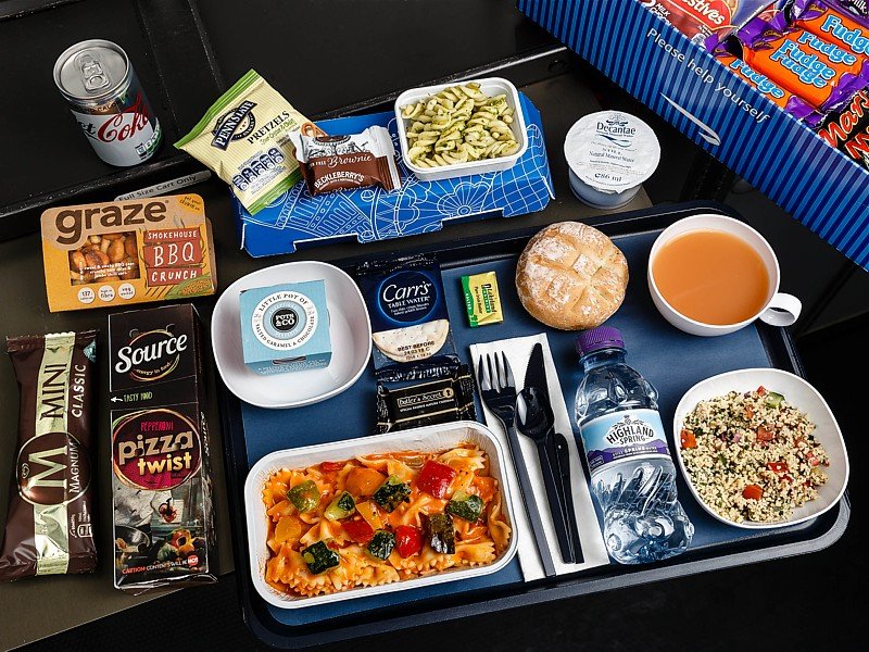 british airways meals economy