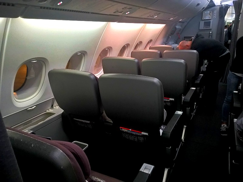 Qantas A380 Best Seats Premium Economy Elcho Table