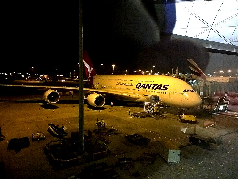 qantas a380 premium economy Qantas A380 at