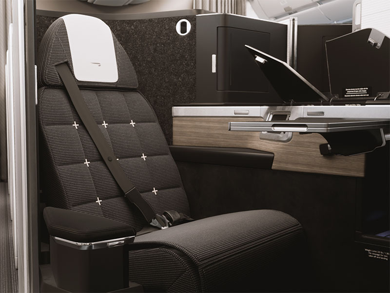 british airways business class seat a350