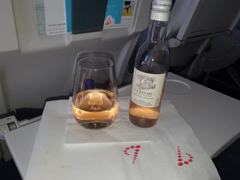 Brussels Airlines Inflight Drinks Business Class Shorthaul