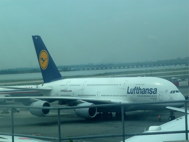 Lufthansa A380 Singapore Lufthansa A380