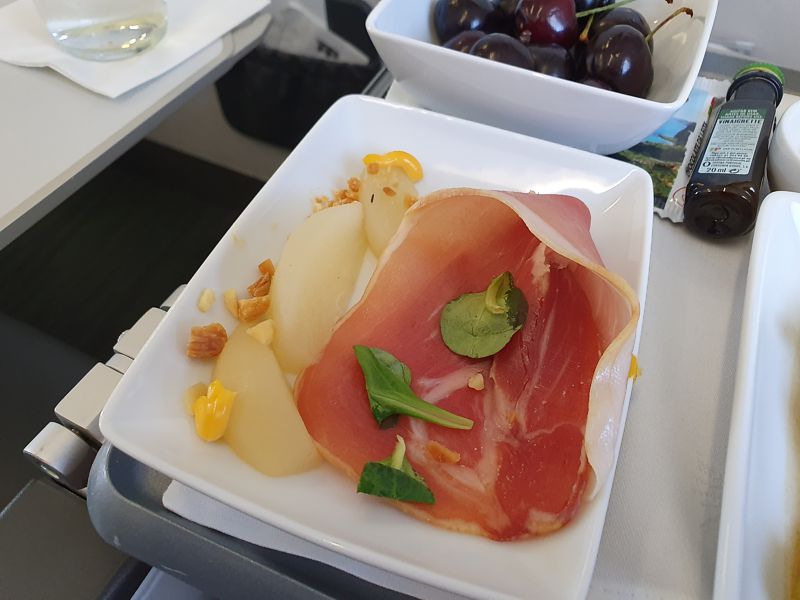 Tap Air Portugal Business Class Inflight Meal Shorthaul
