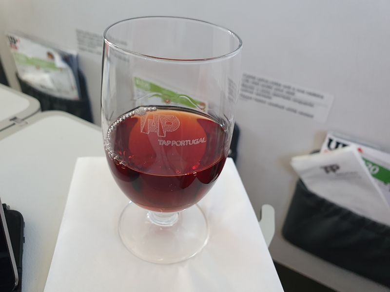 Tap Air Portugal Port Wine Businessclass Lisbon Prague