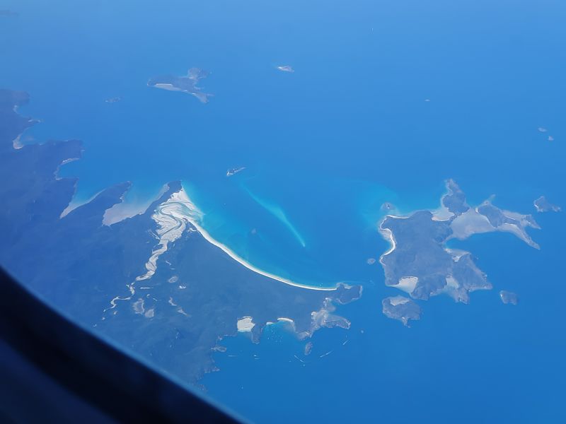 Whitehaven Beach In Queensland Virgin Australia Business Class