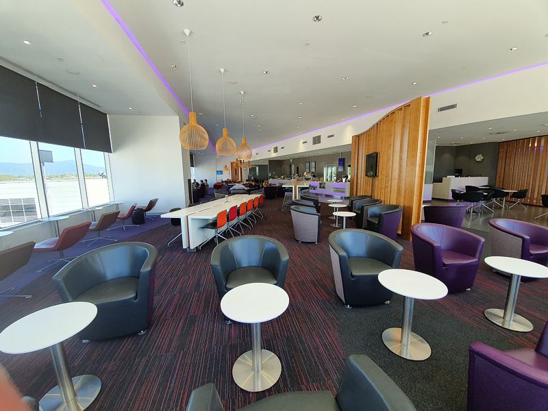 Virgin Australia Cairns Lounge Business Class Trip Report