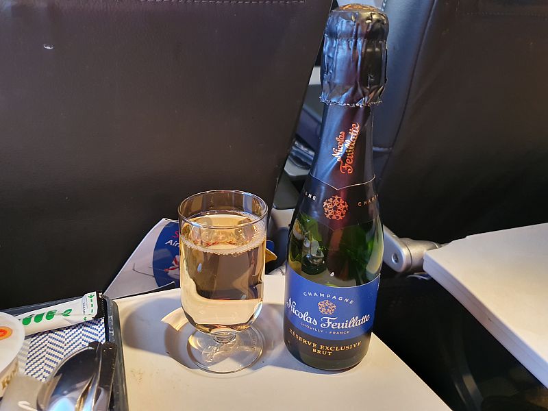 British Airways Club Europe Champagne Venice London Business