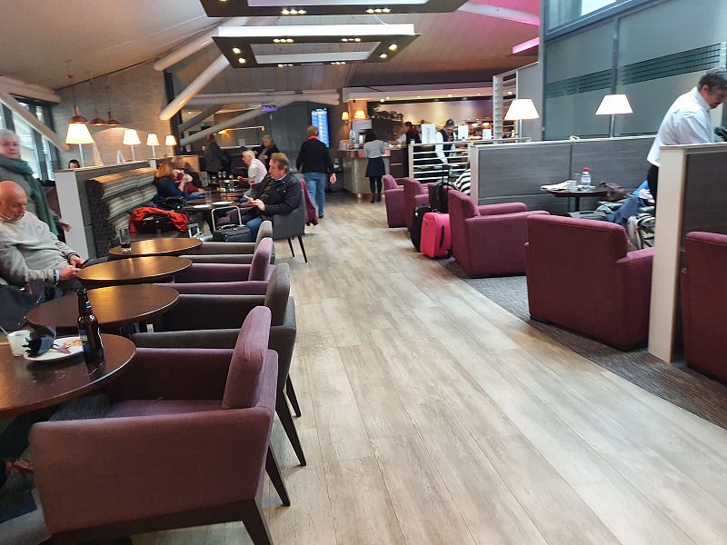 Bristol Airport Aspire Lounge Klm Amsterdam Business Class