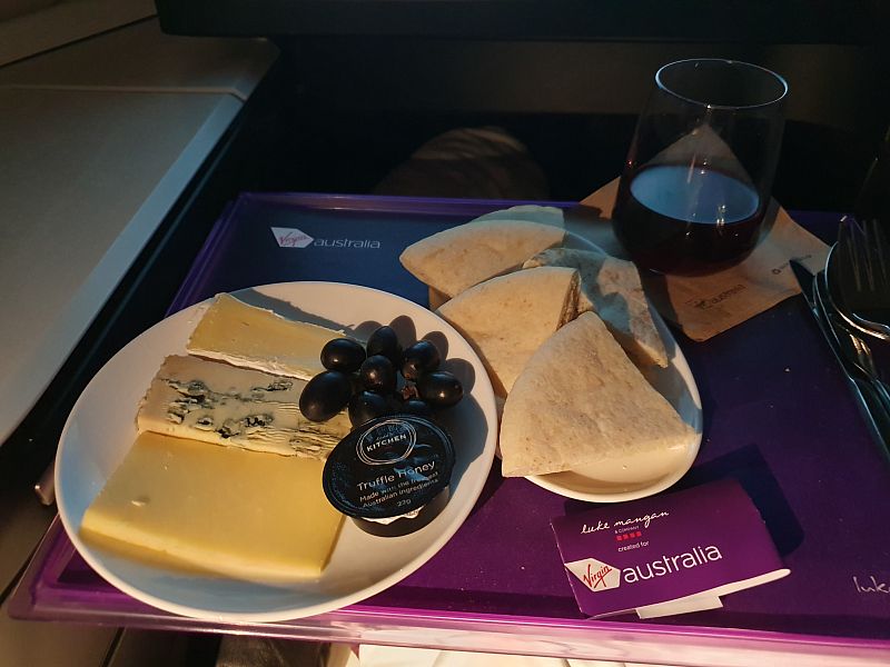 Cheese Plate With Luke Mangan's Truffle Honey Virgin