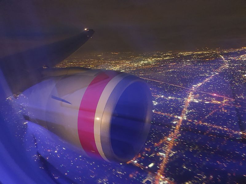 Virgin Australia 777 Landing At Lax Los Angeles