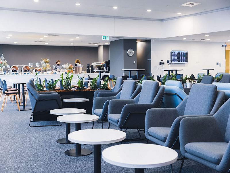 new aspire lounge at perth airport