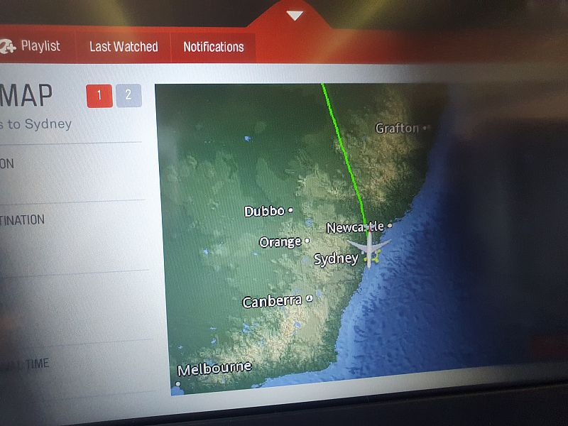 qantas a330 business class cairns to sydney