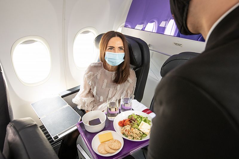 virgin australia inflight meals buy on board