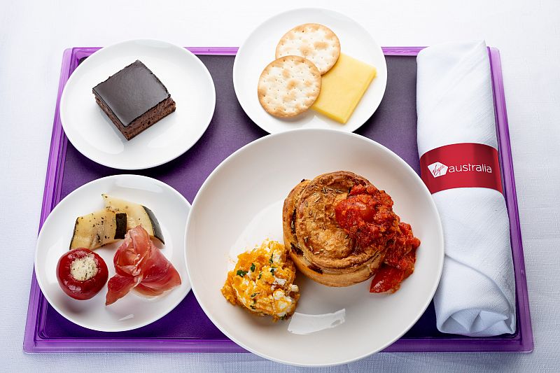 virgin australia inflight meals buy on board