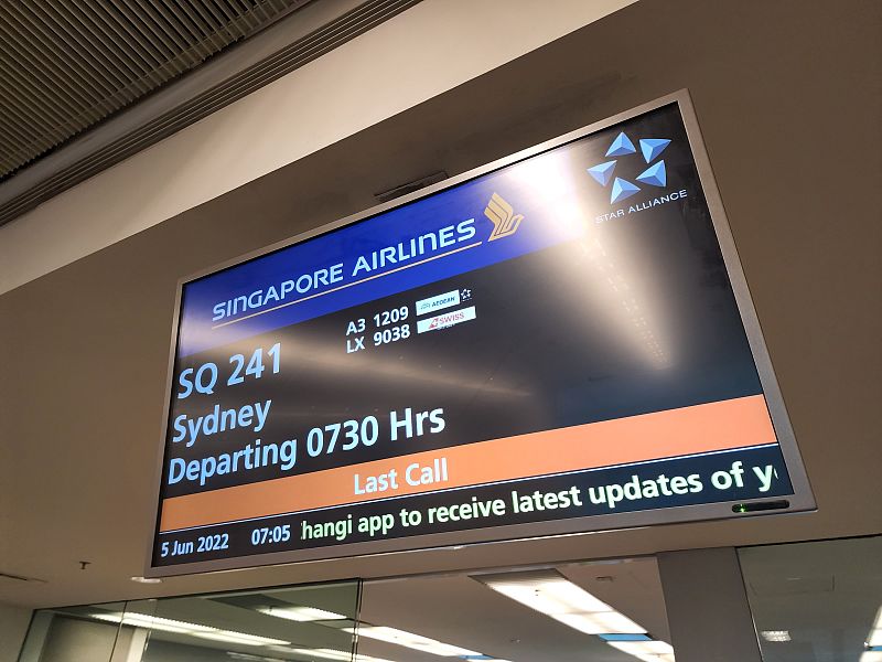 singapore airlines sydney businessclass a350