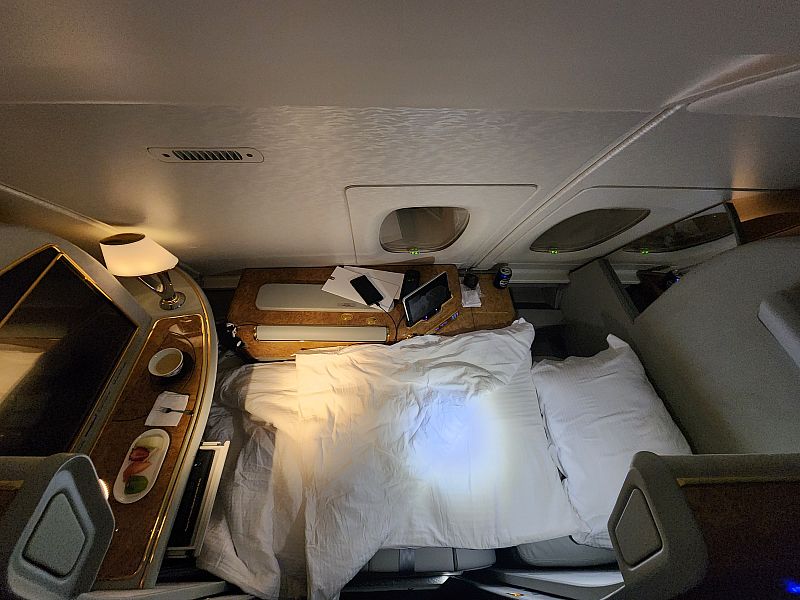 emirates a380 firstclass review