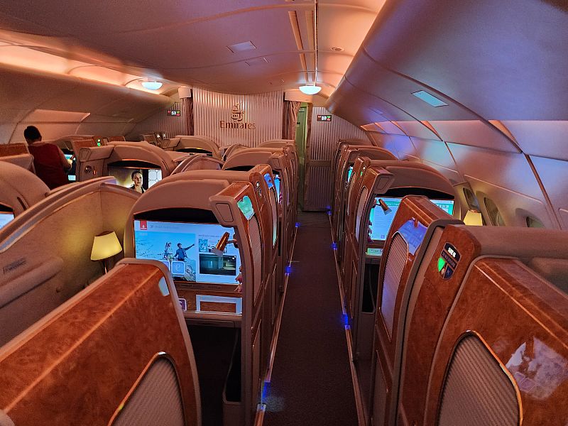 emirates a380 firstclass review