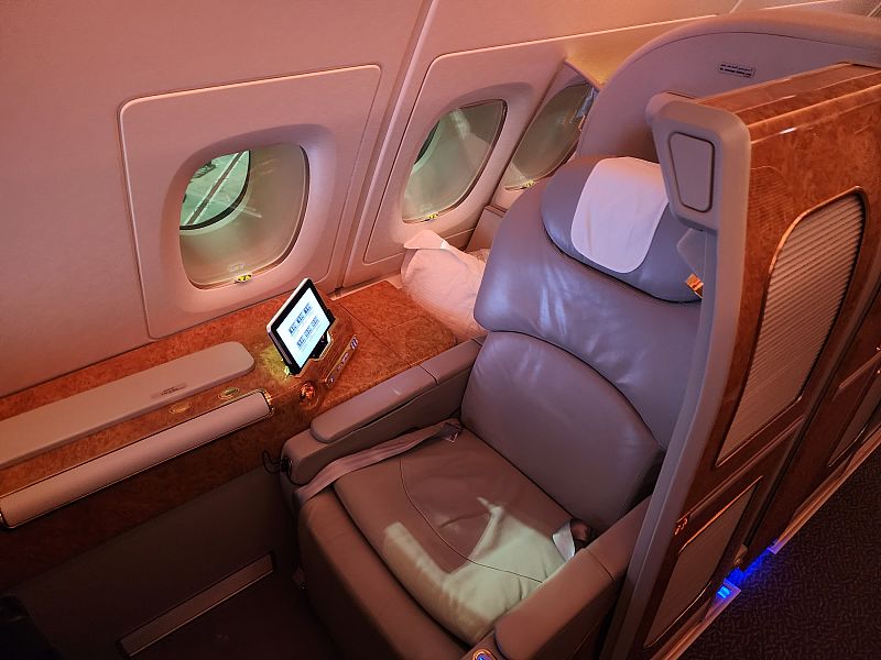 emirates a380 firstclass review