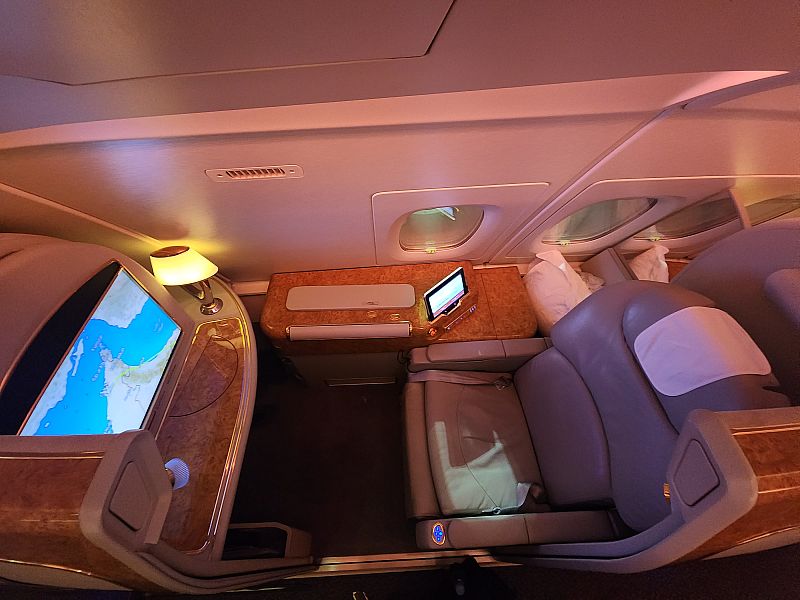 emirates a380 firstclass review