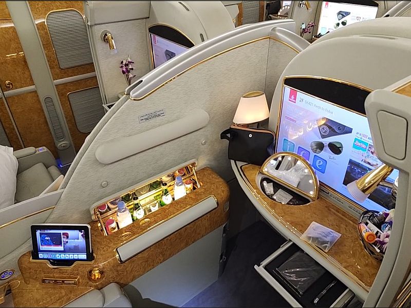 emirates a380 firstclass review