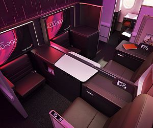 Virgin Atlantic A330 new Upper Class cabins